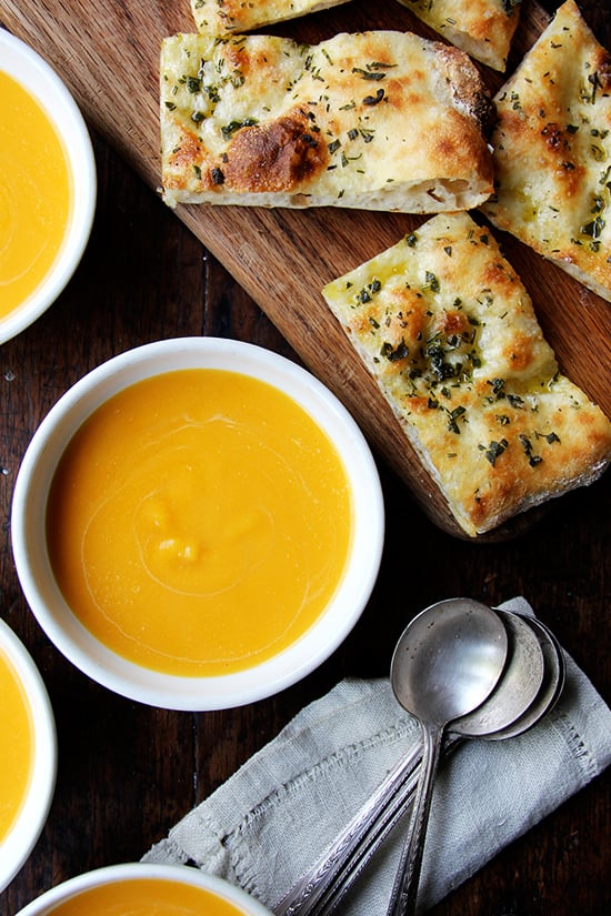 Cider-Spiked Butternut Squash Soup