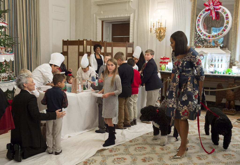 Michelle Obama and Military Families at the White House 2016