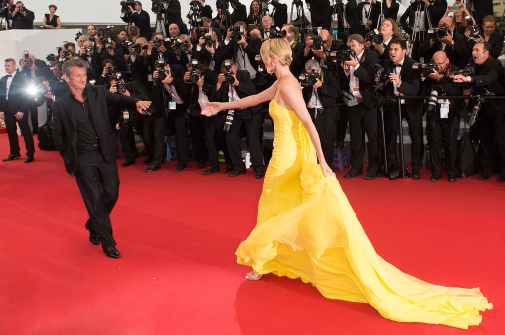 Charlize Theron and Sean Penn at Cannes Film Festival
