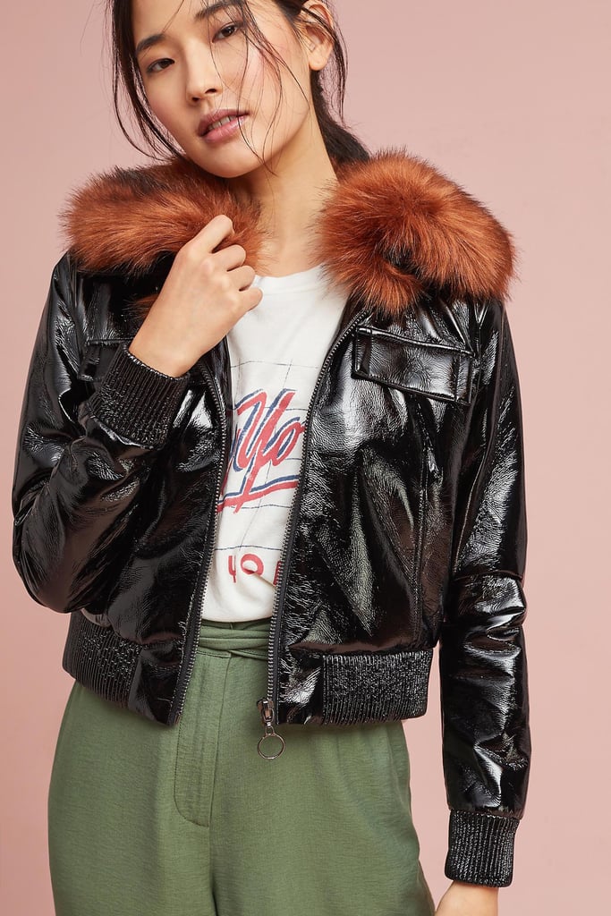 Capulet Vegan Leather Flight Jacket