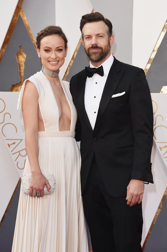 Olivia Wilde and Jason Sudeikis at the Oscars 2016