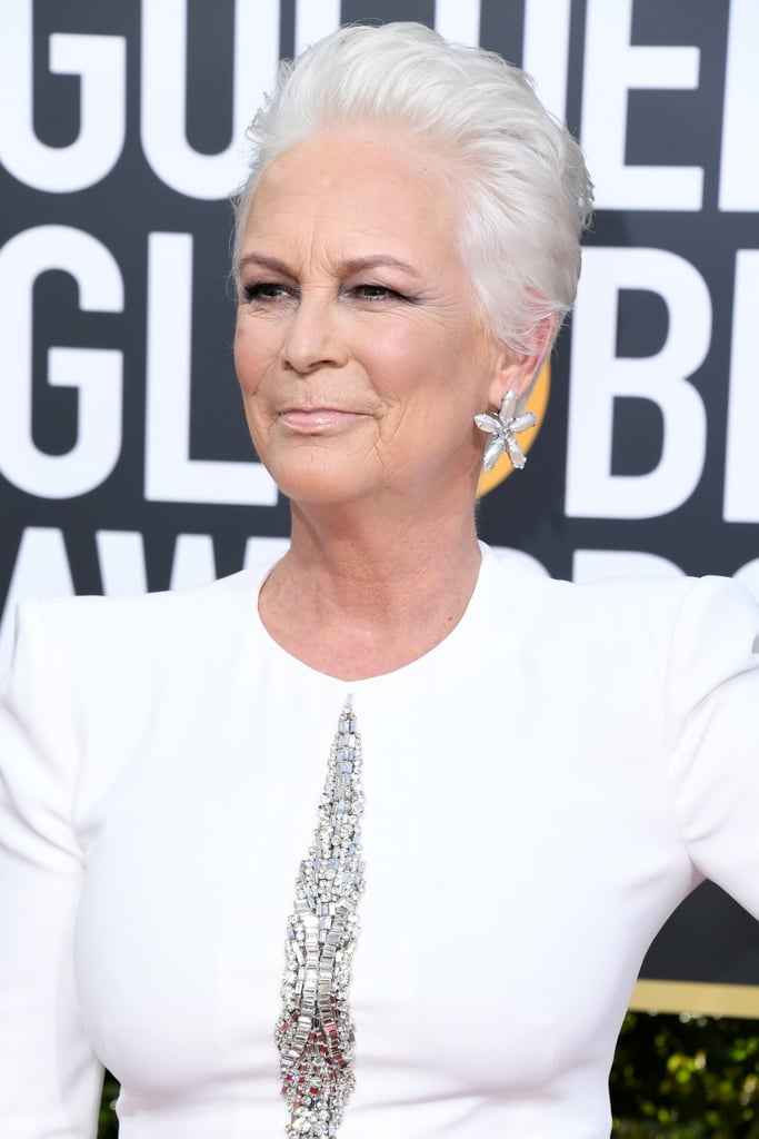 Jamie Lee Curtis Hair at the Golden Globes 2019