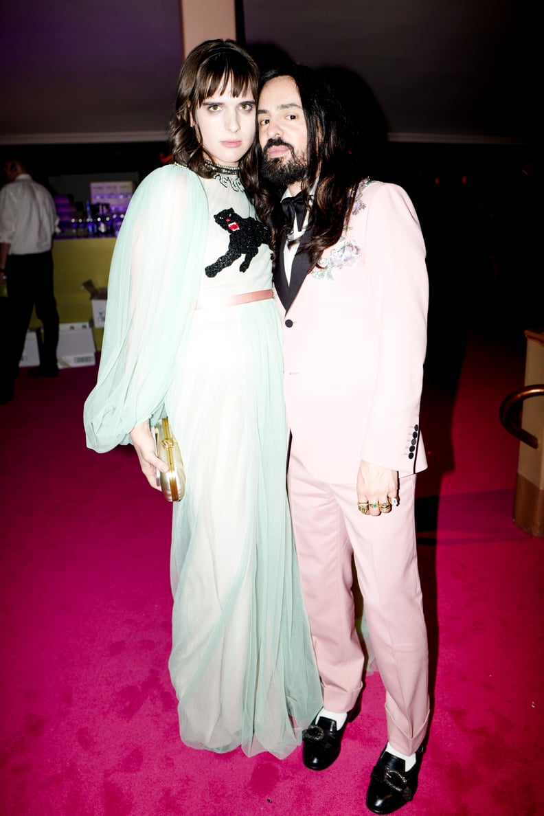 Hari Nef and Alessandro Michele Perfect in Gucci