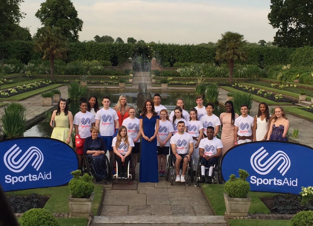 Kate Middleton Meets With SportsAid Athletes June 2016