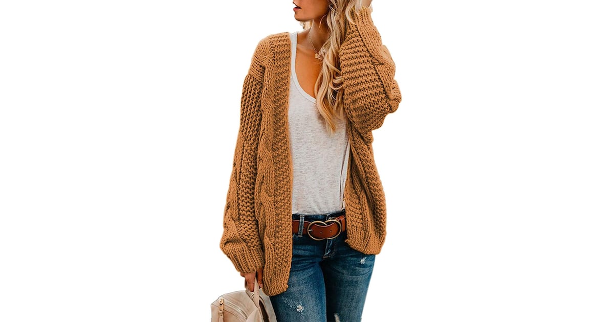 Astylish Open Front Long Sleeve Chunky Knit Cardigan | Get Your Shopping  Done Early This Year With These 24 Cozy Gifts From Amazon | POPSUGAR  Fashion Photo 23