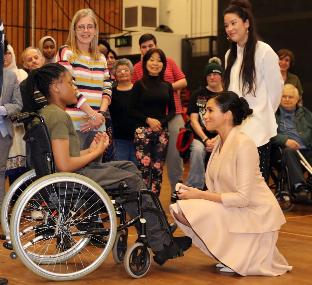 Meghan Markle Visits the National Theatre January 2019