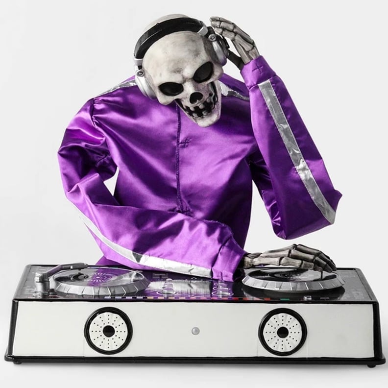 Target's Animated DJ Skeleton Decorative Halloween Prop