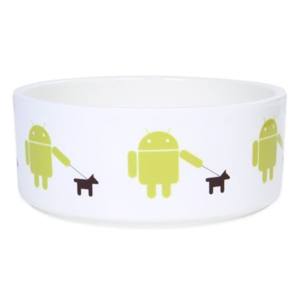 Android Dog Bowl ($16)