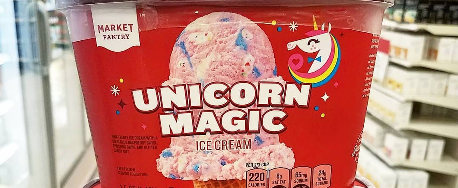 Market Pantry Unicorn Magic Ice Cream From Target POPSUGAR Family