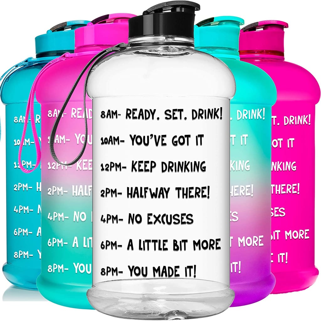 Hydromate Half Gallon 64 Oz Motivational Water Bottle Wisdom Teeth 