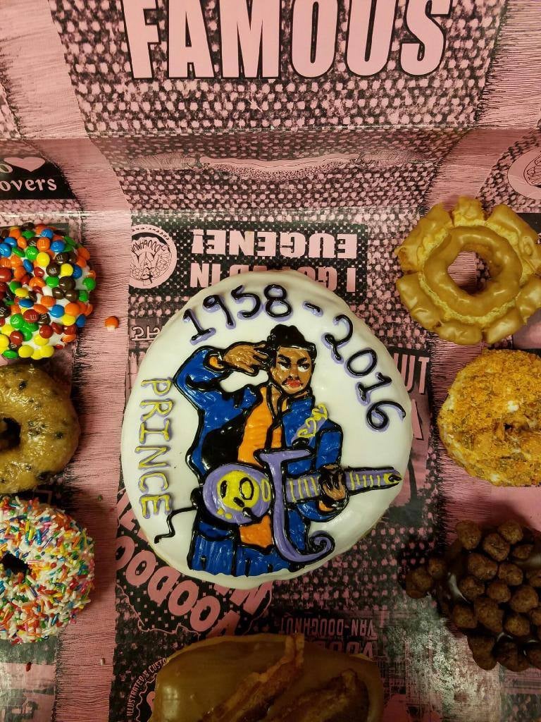 Voodoo Doughnut Honors Prince