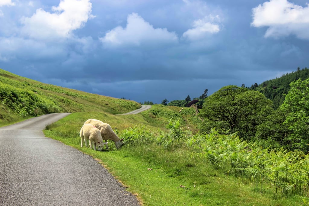 Lake District National Park in England