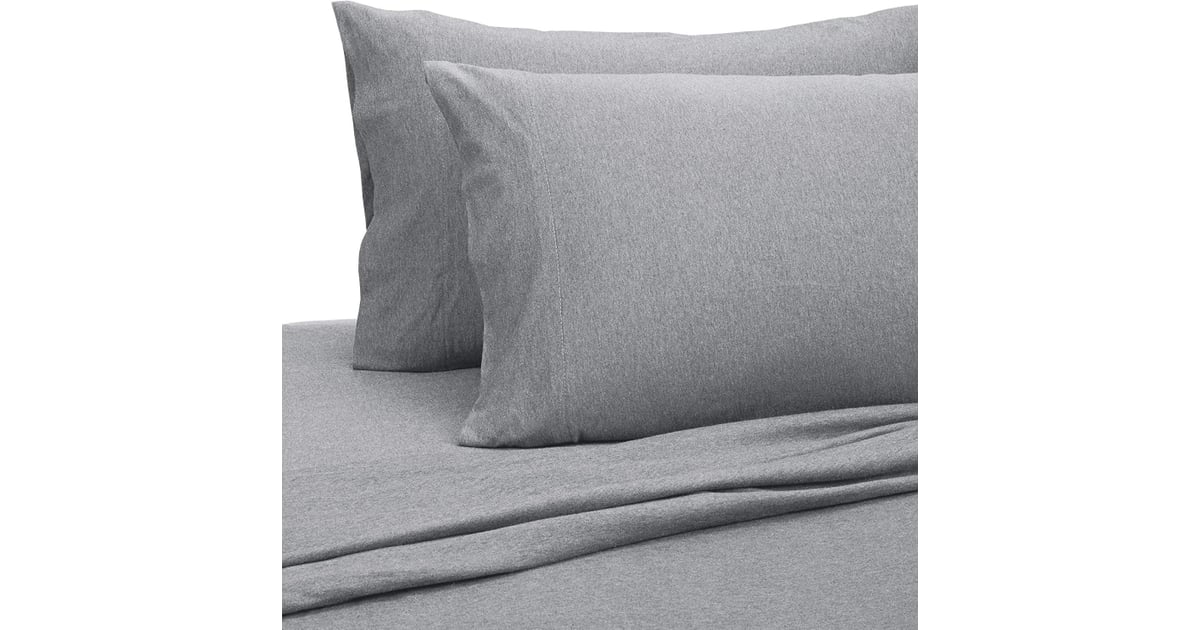 AmazonBasics Heather Cotton Jersey Bed Sheet Set Best Sheets on