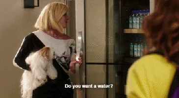 When Kimmy Declines a Water