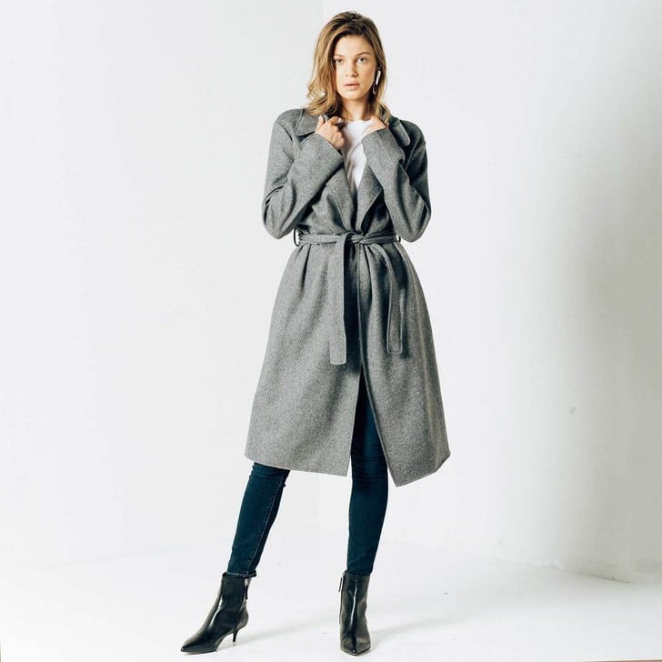DSTLD Wool Coat | Dress Like Bella 