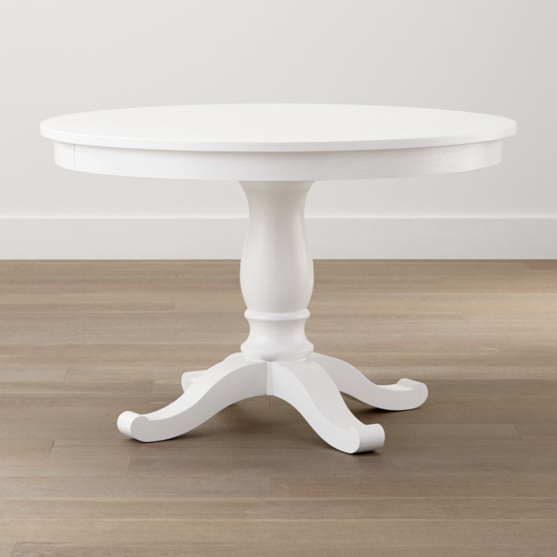 Madeline: Avalon White Extension Dining Table