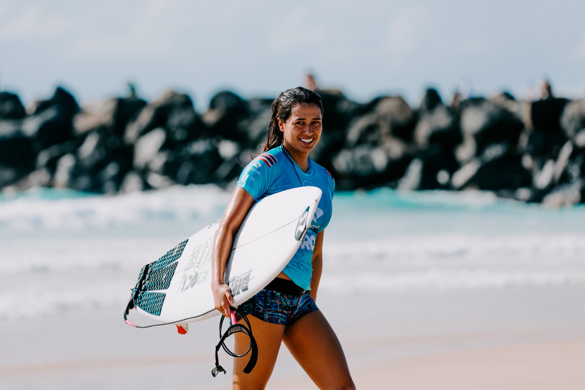 Pro Surfer Malia Manuel Shares Her Fitness Routine | Popsugar Fitness