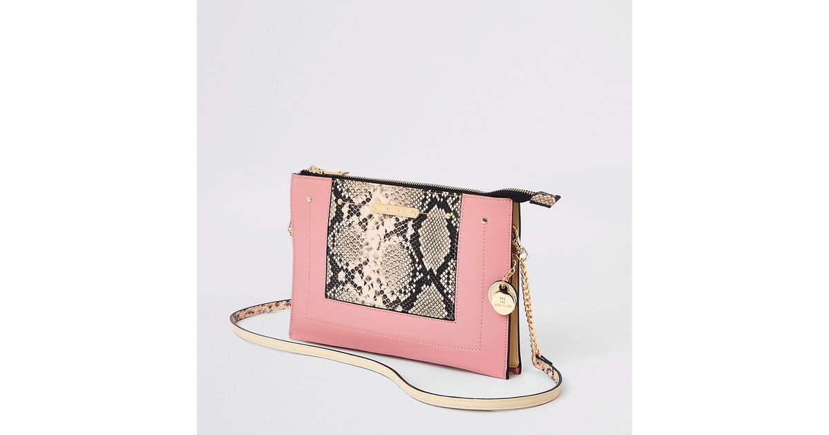 White Cross Body Bag River Island