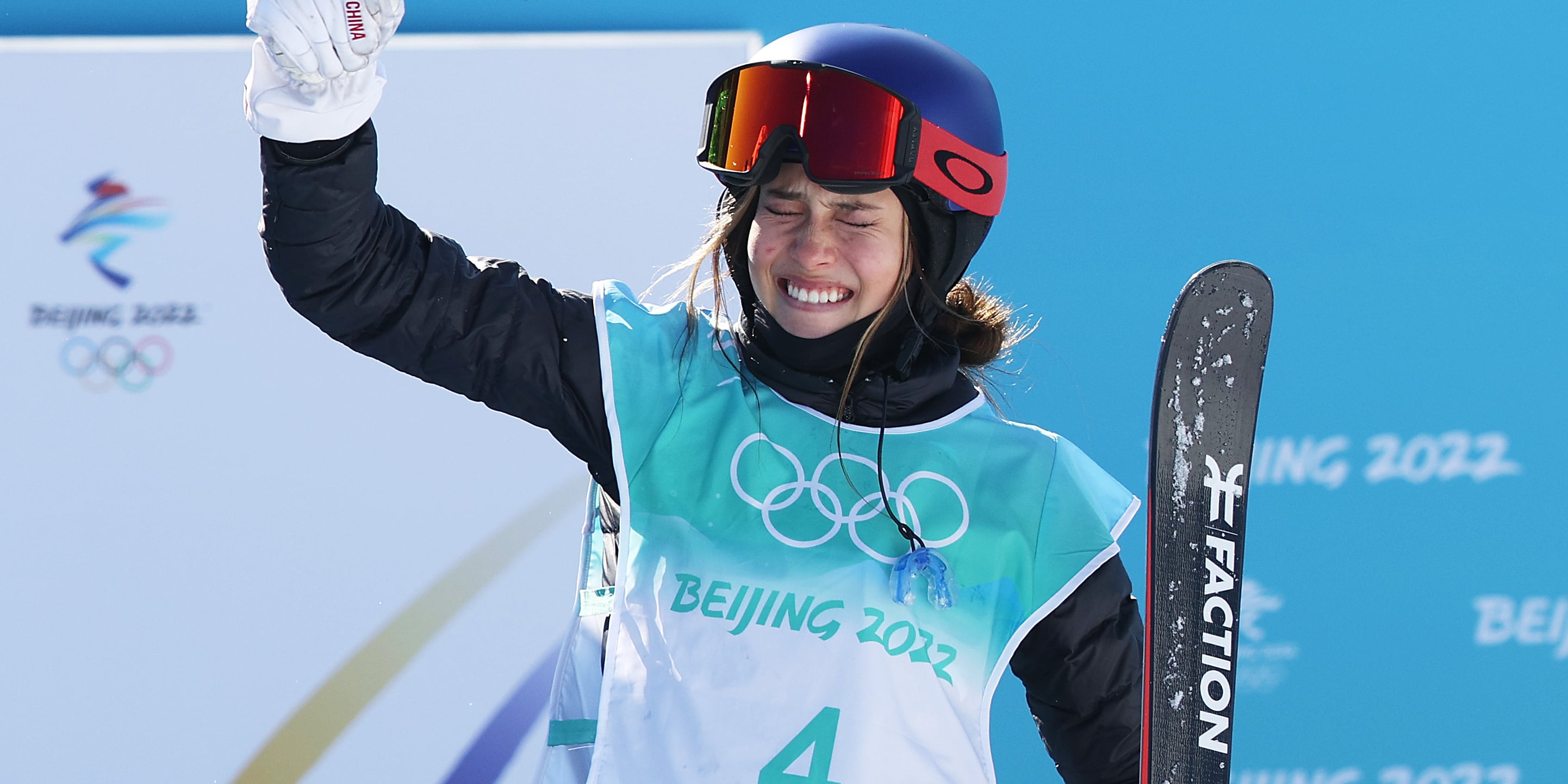 Olympic freestyle skier Eileen Gu stuns with final big air trick, and wins  gold : NPR
