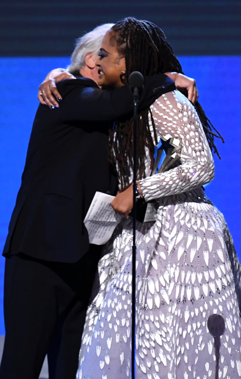 Robert De Niro and Ava DuVernay at the 2020 Critics' Choice Awards