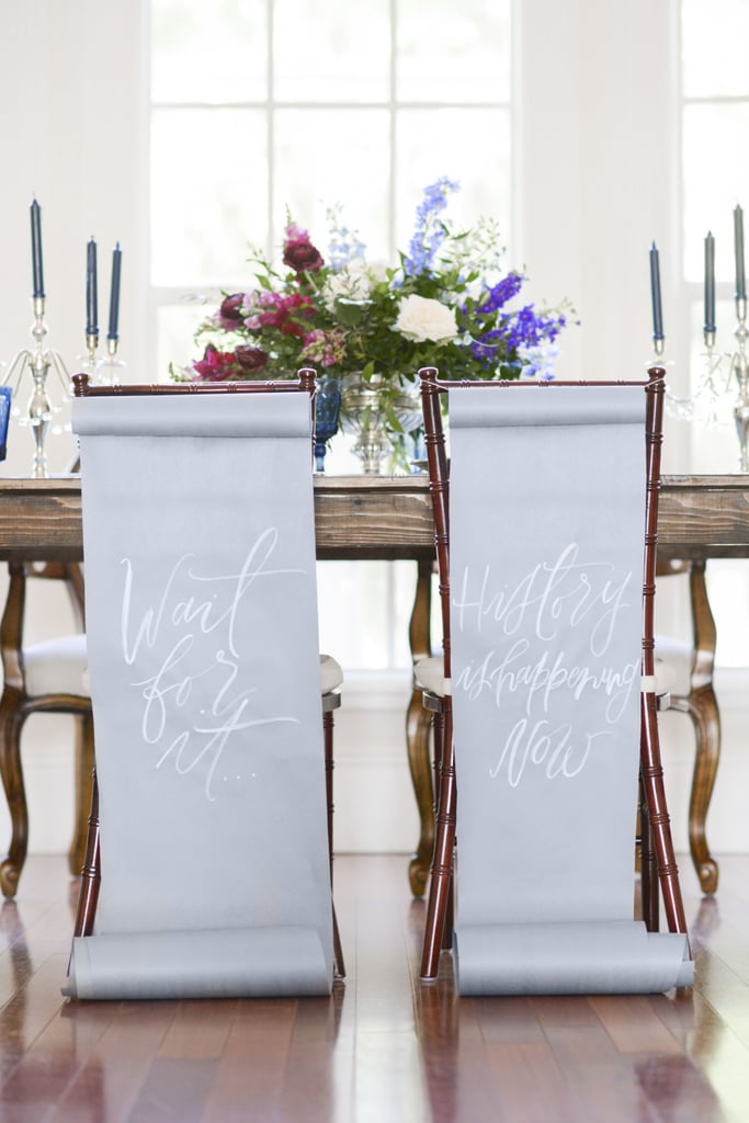 Hamilton-Inspired Wedding