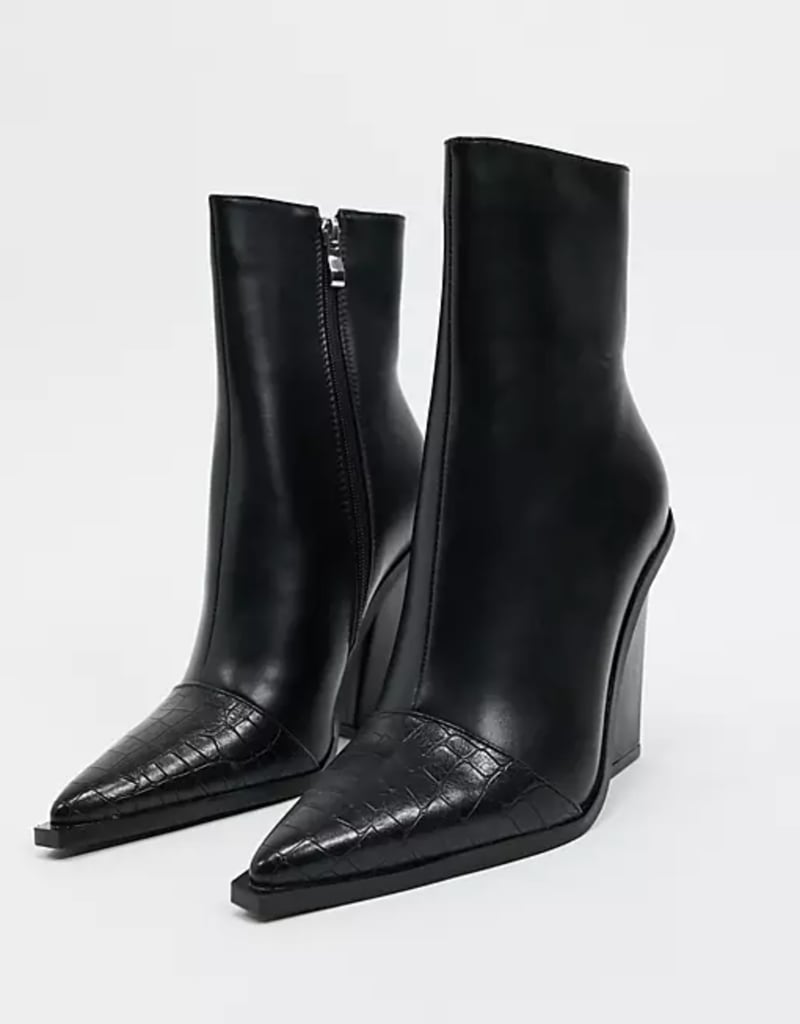 RAID Wide Fit Mirren Ankle Boots