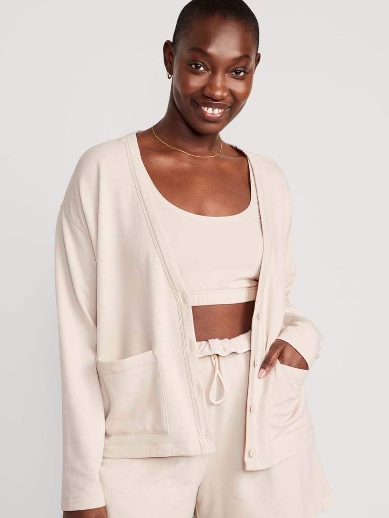 Old Navy Oversized Fleece Button-Down Cardigan Robe | Best Old Navy ...