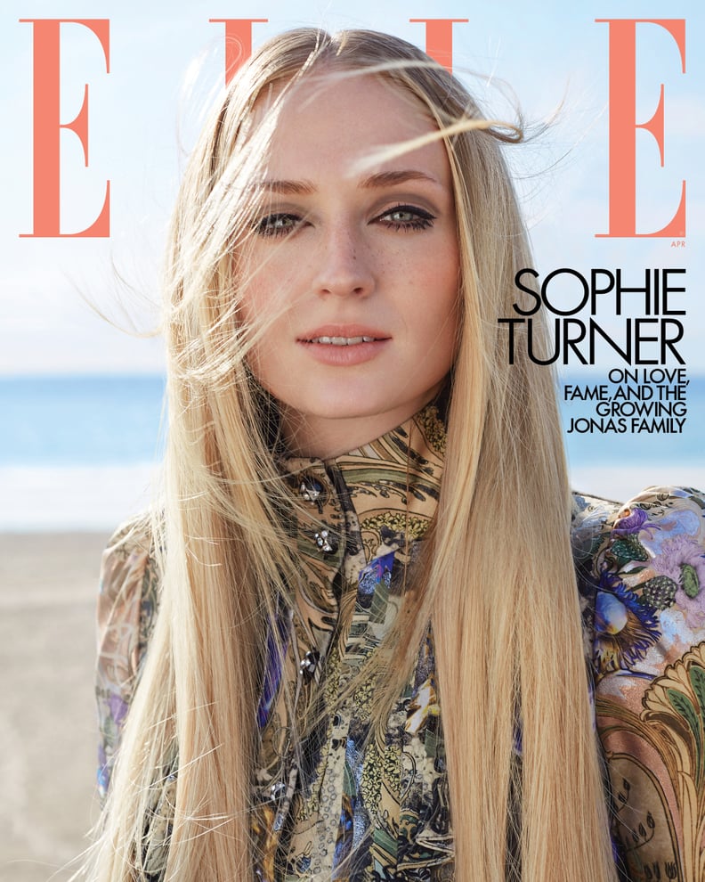 Sophie Turner on Elle's April 2020 Cover