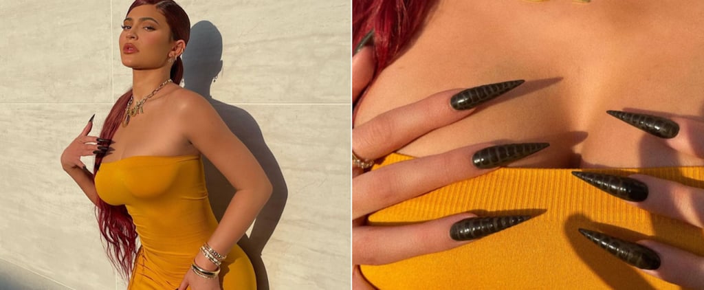 Kylie Jenner's Snakeskin Nail Art