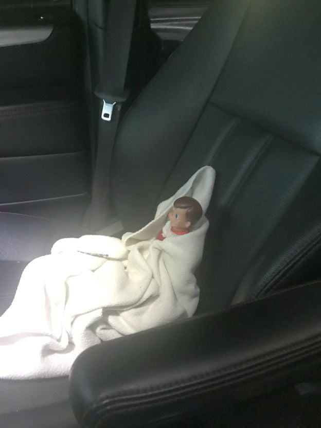 Elf on the Shelf Goes to Hospital POPSUGAR Family Photo 3