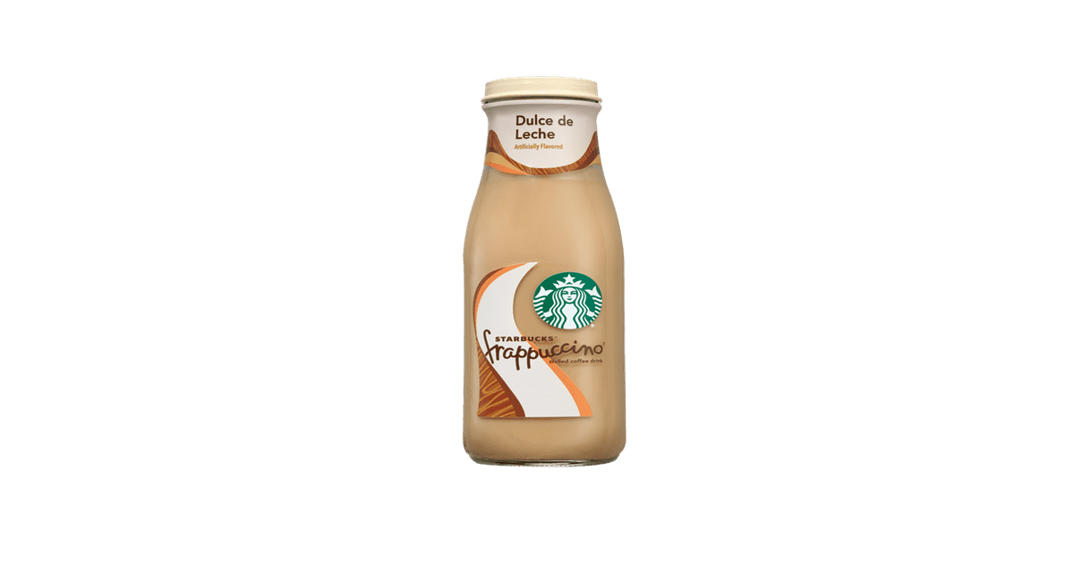 Starbucks Bottled Dulce de Leche Frappuccino How Much Caffeine Is in Each Starbucks Drink