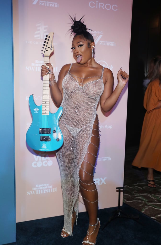 Megan Thee Stallion's Sexy Dress at Sports Illustrated Party