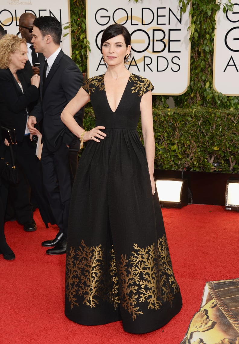 Julianna Margulies at the Golden Globes 2014