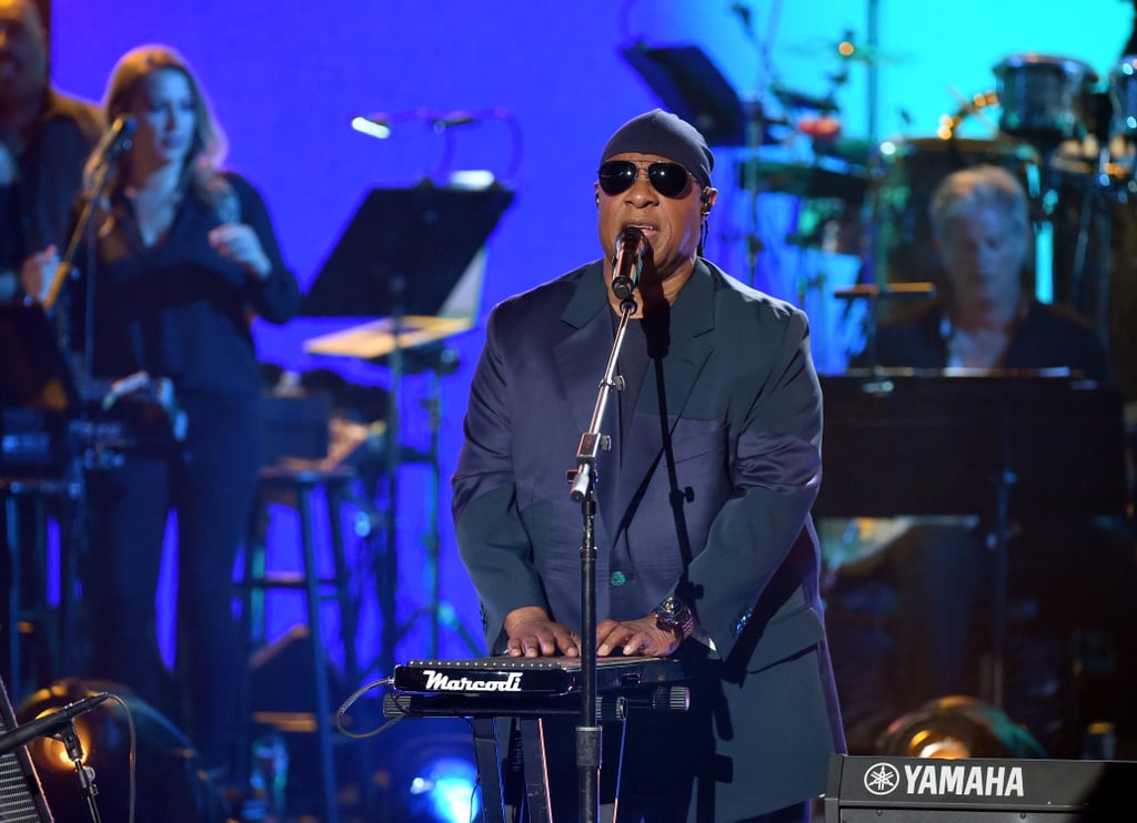 All eyes were on Stevie Wonder, and his magical performance took our breath away.