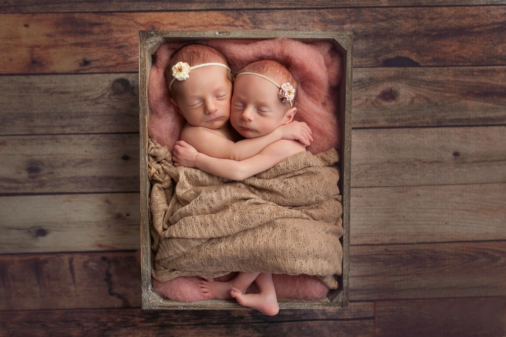 2 Sets of Twins Newborn Photo Shoot