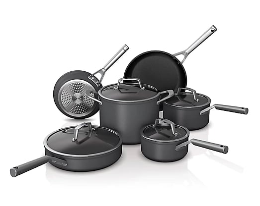 Ninja Foodi NeverStick Premium Hard-Anodized 10-Piece Cookware Set