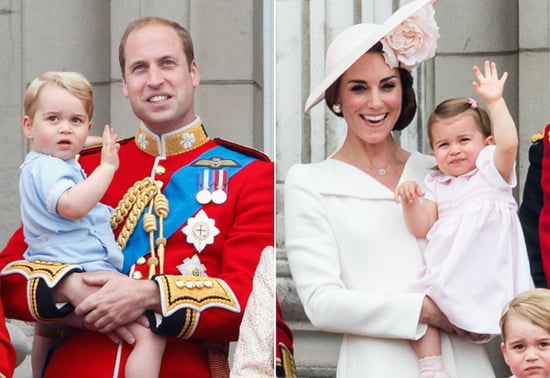 Prince George and Princess Charlotte Balcony Photos