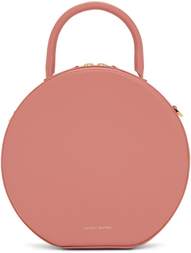 Mansur Gavriel Pink Circle Crossbody Bag