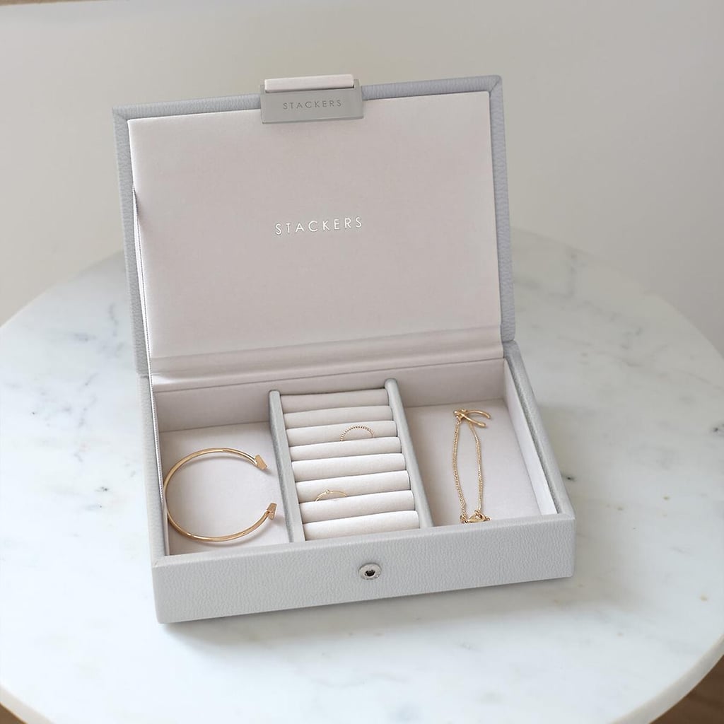 For Jewellery: Stackers Pebble Grey Mini Jewellery Box Collection
