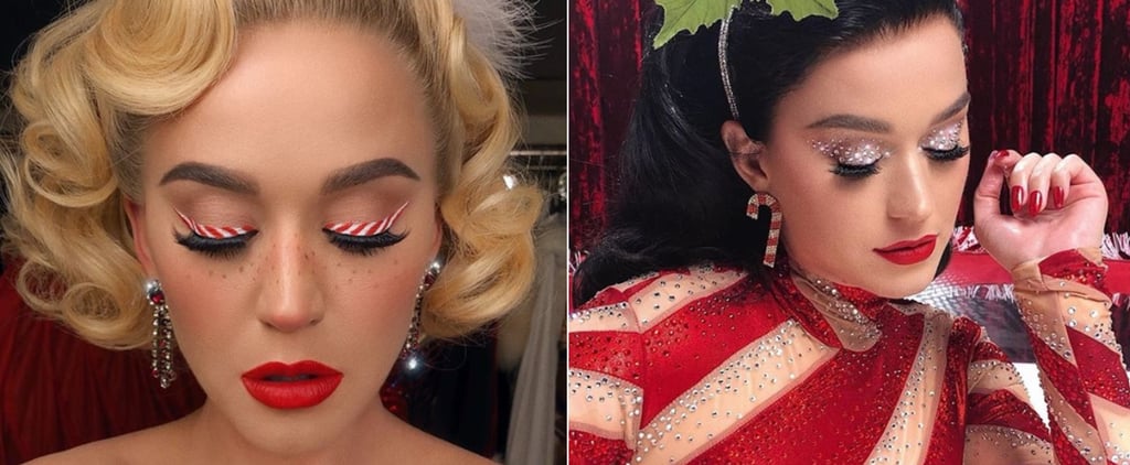 Katy Perry’s Hair and Makeup in Cozy Little Christmas Video