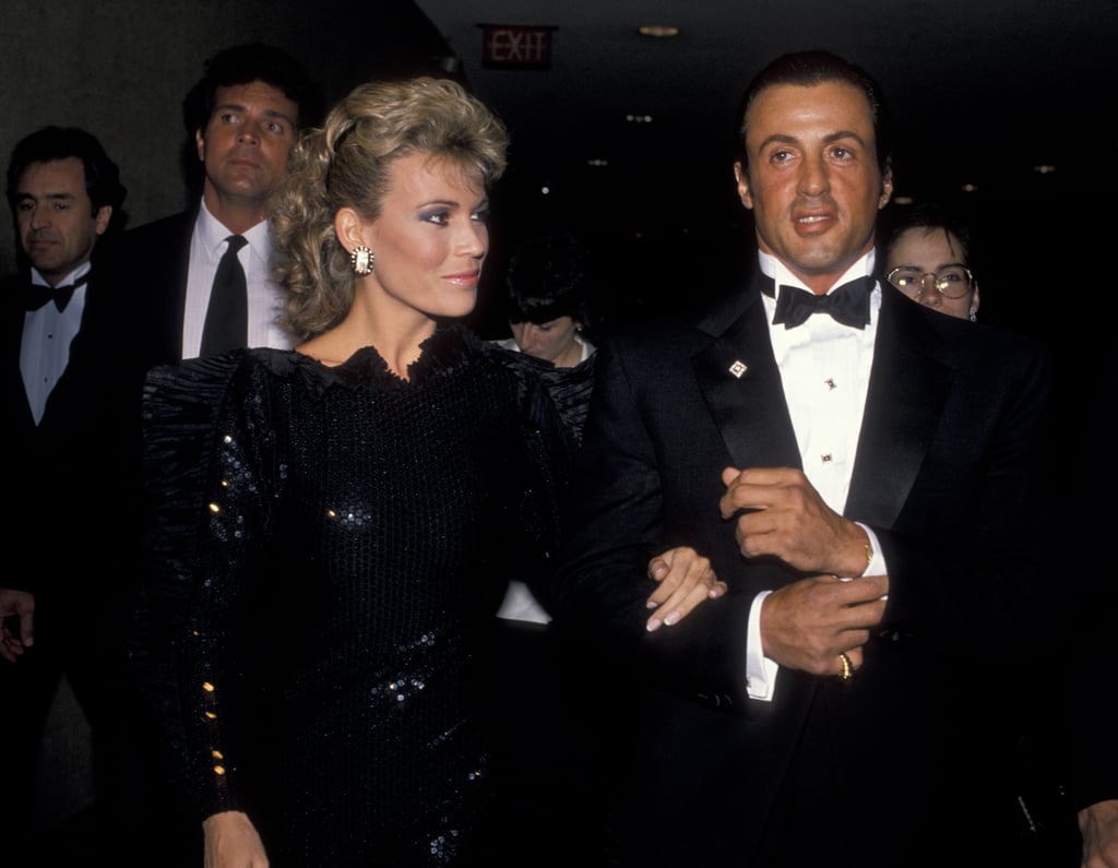 No. 2: Vanna White and Sylvester Stallone in 1988