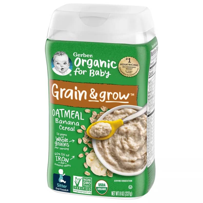 Rice cereal store for toddlers