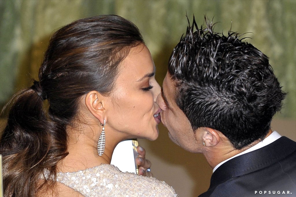Cristiano Ronaldo and Irina Shayk got close at the November 2011 Marie Claire Prix de la Mode Awards in Madrid.