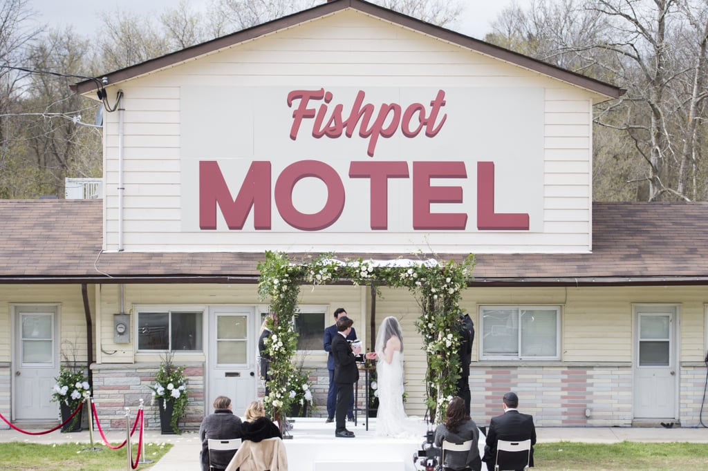 This Couple Got Married at Schitt's Creek's Rosebud Motel