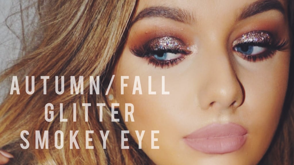Autumn/Fall Glitter Smoky-Eye Tutorial
