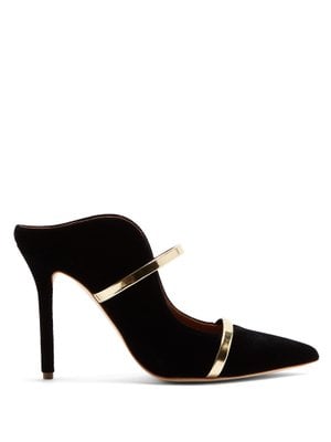 Malone Souliers Maureen Velvet Mules