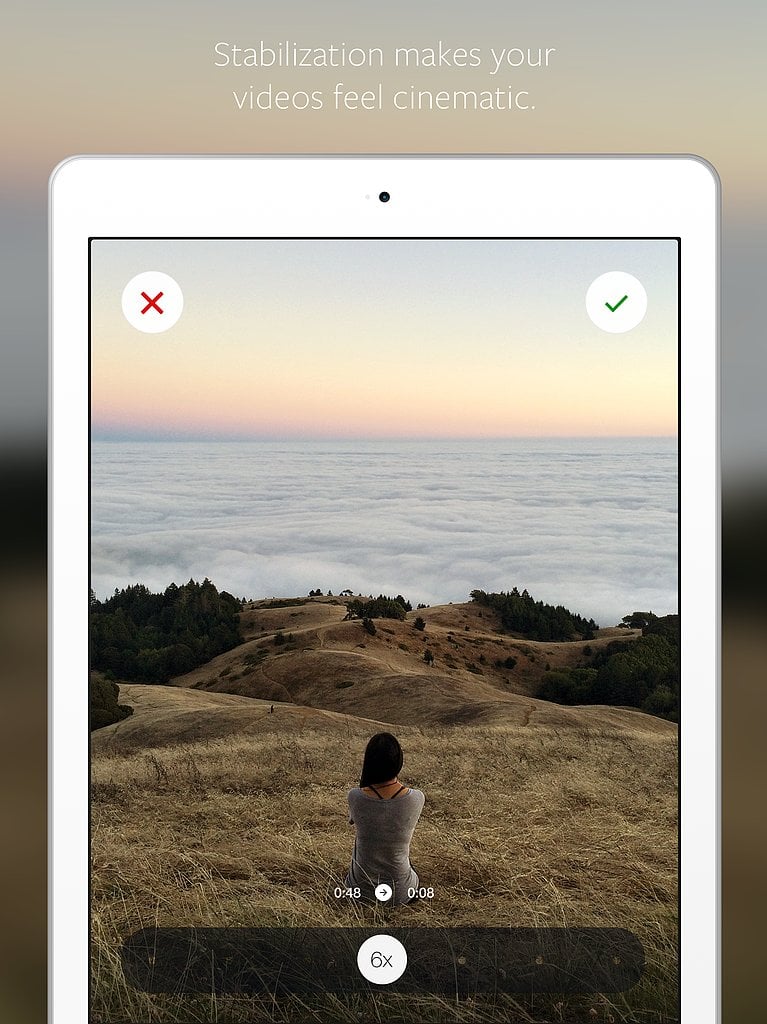 Runner-up: Hyperlapse (free, iOS) — Instagram's app allows mobile videographers to shoot beautiful time-lapse videos from their phones. Stabilization technology makes every shot look smooth and cinematic.