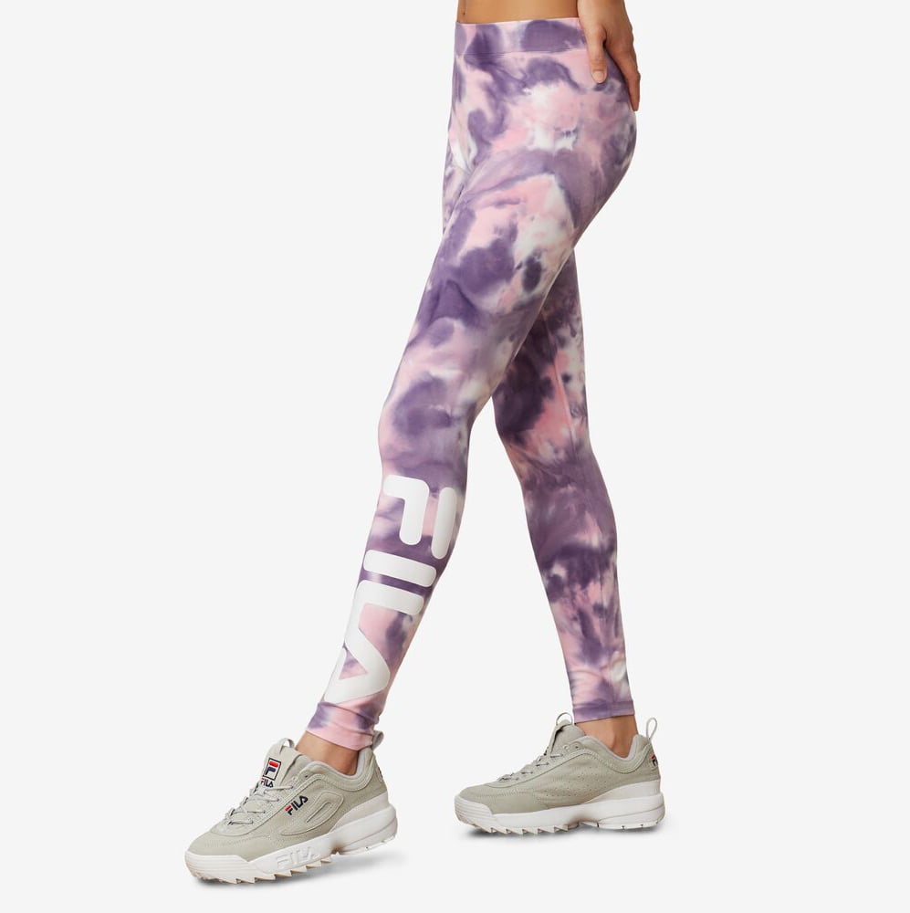 fila lottie tie dye joggers