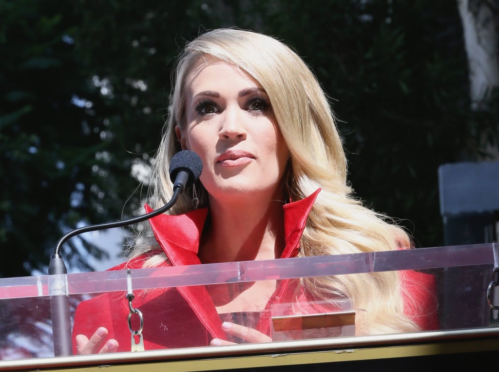 Carrie Underwood at Hollywood Walk of Fame Ceremony 2018