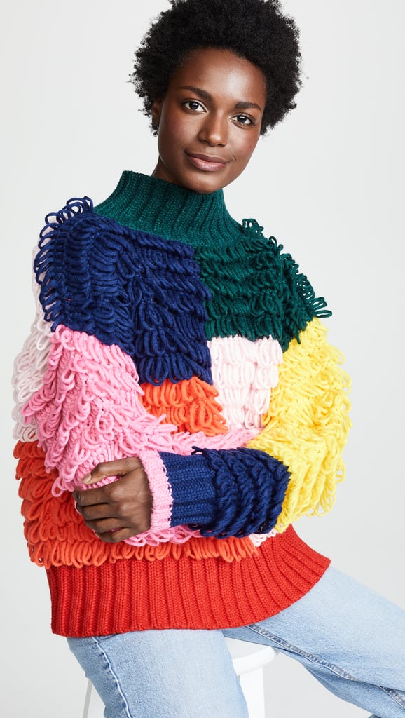 Mira Mikati Patchwork Turtleneck